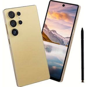 TEMU Das Smartphone mit 12+512GB, 6800mAh Akku, Weltweit Entsperrtes Telefon, 6,8-Zoll-Display, Gesichtserkennung, Dual-SIM-Standby, Eingebauter Stift, Geeignet für Urlaubsgeburtstagsgeschenke