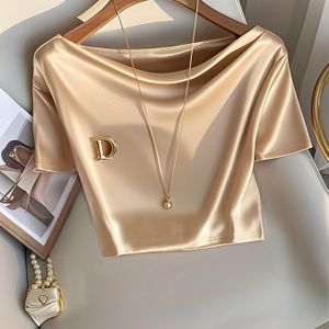 TEMU Damens Elegantes Unifarbenes Cropped Peplum-Top - Dehnbares Kurzarmhemd für Partys, Dates & Arbeit, Ganzjahres OOTD-Essential, Crop Top Bluse, Date-Night-Kleidung, Mittlere Elastizität