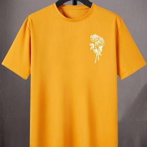 TEMU Trendige T-Shirts Mit Rosendruck Für Jungen ? Coole, Leichte Und Bequeme Sommerkleidung!