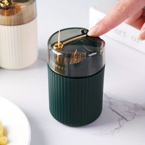 TEMU Eleganter Automatischer Pop-Up-Zahnstocherhalter - Schlichtes, Zeitgenössisches Design für Zuhause & Restaurantdekoration (Zahnstocher Nicht Enthalten), Weihnachtsdekoration