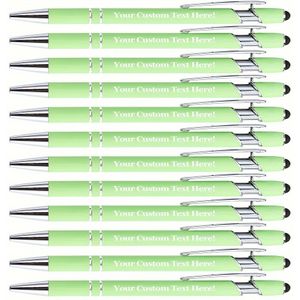 TEMU 12er-Pack Mitarbeitergeschenke, Mitarbeiter-Dankeschön-Stift mit Handschriftspitzen, Inspirierender Touchscreen-Dankeschön-Stift für Teamkollegen, Aktivität in Frischen Farben