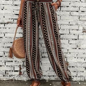 TEMU Lässige Jogginghose mit Print für Damen ? Bequeme Hose mit entspannter Passform, lässige Sporthose für Damen
