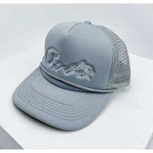 TEMU 1 Stück Frühling/Sommer Neue Amerikanische Bestickte Buchstaben Baseballkappe Unisex Mesh Trucker-Hut für Draußen