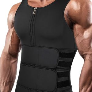 TEMU Herren Schwarzes Sport-Kompressionsshirt mit Doppelten Verstellbaren Trägern, Geeignet für Krafttraining und Heimfitness, Ärmelloses Design