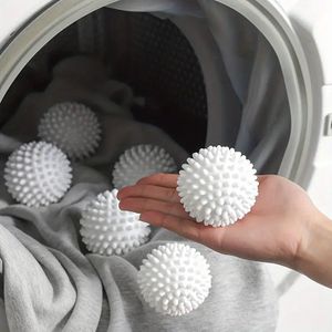 TEMU Packung mit 6 Wiederverwendbaren Waschballen - Entfilzende Trocknerkugeln, Geeignet für Waschmaschinen, Weiche Stoffe, Falten reduzieren - Kein Erforderlich, Unverzichtbar für die Hausreinigung