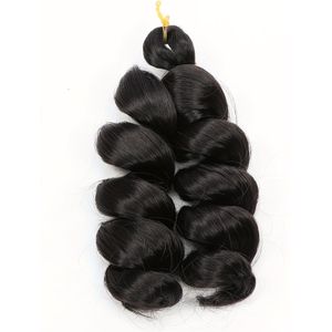 TEMU SHAROPUL Synthetisches Haar: Französische Loose Curl Crochet Hair Extensions, 12 Länge, kurze Box Braids, Spiral , geschlechtsneutral, geeignet für alle Ethnien