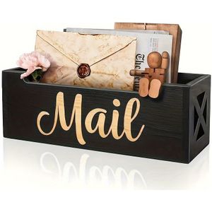 TEMU 1 Stück Briefumschlagbox zur Dekoration von Theken und Schreibtischen, Papierablage-Organizer