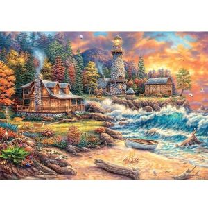 TEMU DIY 5D Diamantmalerei-Set: 70 cm/27,6 Zoll x 50 cm/19,7 Zoll Landschaftsdiamantmalerei, 1 Stück, Acryl () Diamanten, quadratische Diamanten, Wohnkultur Geschenk.