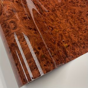 TEMU TXDSONG Premium Glänzendes Holz PVC Autoinnenraum Vinyl-Aufkleber, -Dekoration, zu den Meisten Modellen - 20""x59, 50cm*150cm, Autoinnenraumdekoration