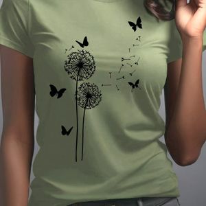 TEMU Elegante und stilvolle T-Shirt für Damen
