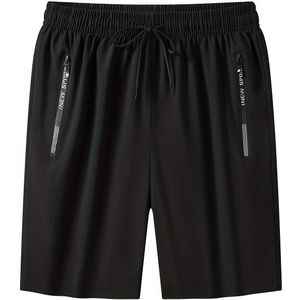 TEMU Große Herren-Sportshorts in klassischer, einfarbiger Basic-Form, stylische, alltagstaugliche Fünf--, bequem und atmungsaktiv für den Sommer