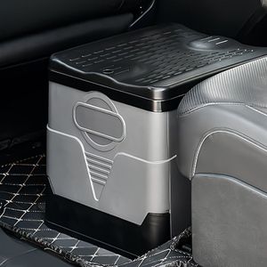 TEMU Tragbare Auto-Toilette, PP-Material, Faltbares Design, mit Deckel und Abflussloch, Einfach zu Verwenden für Reisen und Outdoor-Aktivitäten, Fahrzeughygiene | Kompakte Toilette | Solide Struktur