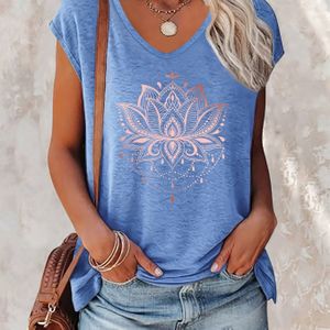 TEMU Tanktop mit Buchstabendruck, Ärmelloses Freizeitoberteil für Sommer & Frühling, Damenbekleidung