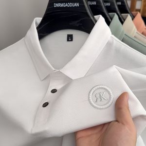 TEMU Atmungsaktives Business-Poloshirt, ein schlichtes und stilvolles Kurzarm-Oberteil.