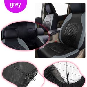 TEMU Autositzbezüge für 5-Sitzer, Komplettset aus Kunstleder für Skoda Superb 2016-2019, Einfache Montage, Bequeme und Langlebige Autositzkissen