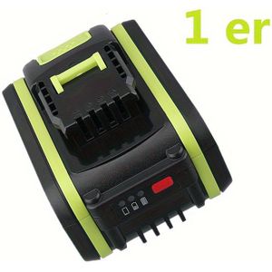 TEMU 1 Stück 20V 8.0Ah Lithium-Ionen-Akku, kompatibel mit Worx WX390 WX176 WX178, robuste Metall- und Kunststoffkonstruktion, schnelle Wärmeableitung, kein zum Laden erforderlich