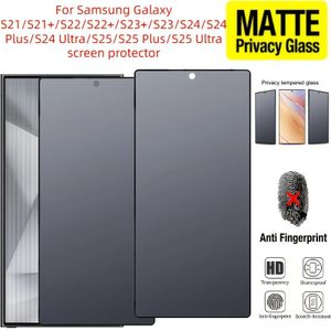 TEMU 2 Stück Mattes Frostglas-Displayschutzfolie mit Privatsphäre-Funktion für Galaxy S25, Geeignet für Galaxy S21/S21+/S22/S22+/S23/S23/S23+/S24/S24 Plus/S24 Ultra/S25/S25 Plus/S25 Ultra