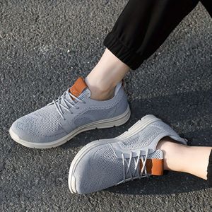 TEMU Atmungsaktive Mesh-Sneaker für Damen - Trendige Ganzjahres-Sneaker mit Rutschfester Gummisohle, Bequeme Passform