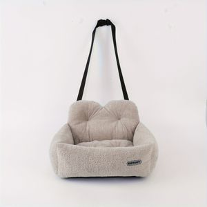TEMU Plüsch-Hundesitz-Verstärker, Sicherheits-Haustier-Tragetasche mit sicheren , weiche Polyester-Reisebox für kleine Hunde und Katzen
