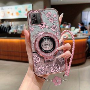 TEMU Xiaomi Note 12S Delicate Flowers Case mit elektroplattiertem leichten Design, ideal für