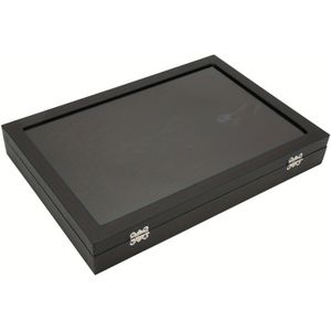 TEMU Transparente Staubdichte Pin-Display-Box Für Militärgeldstücken-Schmuck-Pin-Badge-Sammlung, 35x24x5cm/13,8x9,4x2,0in