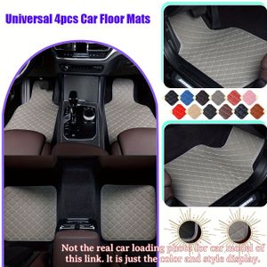 TEMU Universal 4er-Set Auto-Fußmatten für Volkswagen Golf MK8 2020-2023, Rutschfeste Auto-Matte