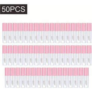 TEMU 50//200 Stück leere Lipgloss-, 1.2 ml, Mini-Lippenbalsam-Flaschen, nachfüllbare leere Lippenbalsam-Flaschen, transparente Lippenstiftbehälter für Frauen ? Reisezubehör