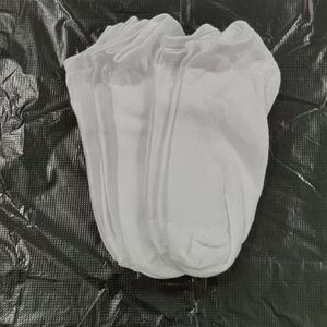 TEMU 5 Paar - Bequeme, atmungsaktive Socken mit elastischem Band und gerippter Textur für verbesserten Halt | Neutrale Strümpfe aus elastischem Stoff