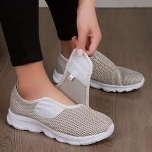 TEMU Lässige Unisex-Orthopädische Sneaker für breite und geschwollene Füße, geeignet für Männer und Frauen, mit verstellbaren weichen Sohlen für Diabetiker.