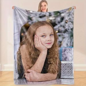 TEMU . Individuell Gestaltete HD-Digitaldruck-Decke, Weiche Warme Wurfdecke, Nickerchendecke für Couch, Sofa, Büro, Bett, Camping, Reisen, Mehrzweck-Geschenkdecke für Alle Jahreszeiten, Tragbare Decke