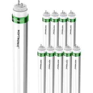 HOFTRONIC - 10x LED T8 Röhre 150 cm 30 Watt 4800 Lumen 3000K Flimmerfrei 160lm/W - 50.000 Brennstunden - 5 Jahre Garantie