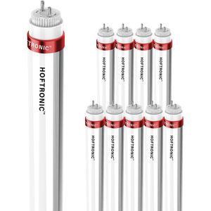 HOFTRONIC - 10x LED T8 Röhre 150 cm 30 Watt 5250 Lumen 6000K Flimmerfrei 175lm/W - 50.000 Brennstunden - 5 Jahre Garantie