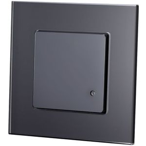 HOFTRONIC - Mikrowellen Bewegungssensor mit Dämmerungsschalter 15 Meter Maximal 1200 Watt Einbau Schwarz