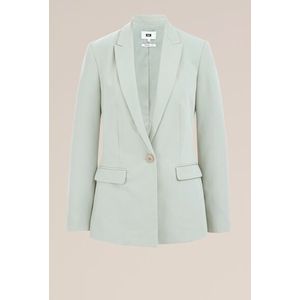 WE Fashion - Dames Slim Fit Blazer - Mintgroen