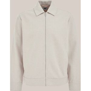 WE Fashion - Heren regular fit vest - Regular fit - Greige -  Maat: XS