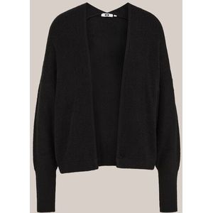 WE Fashion - Dames regular fit gebreid vest - Regular fit - Zwart -  Maat: XS