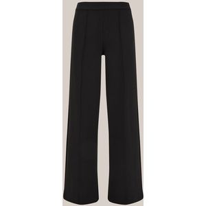 WE Fashion - Dames regular fit broek - Regular fit - Zwart -  Maat: XS