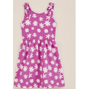 Jerseyjurken - Mini-Jurk - Groen - Katoen