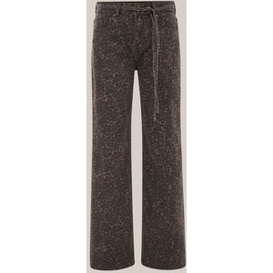 WE Fashion - Jeans - Lichtbruin - Wide Leg - High Waist