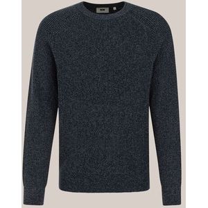 WE Fashion - Trui - Donkerblauw - Gebreide Truien