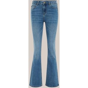 Blue Ridge - Dames mid rise bootcut jeans - Mid waist - Blauw - Katoen - Maat: 26/30