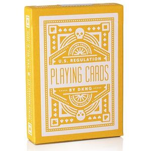 Yellow Wheel Playing Cards (DKNG) by Art of Play