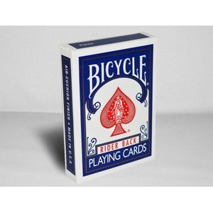 Bicycle rider back poker blauw