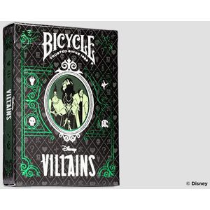 Bicycle Disney Villains (Green) speelkaarten by US Playing Card Co.