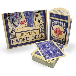 Bicycle faded deck blauw