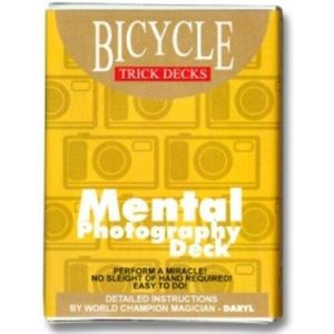 Bicycle Mental photo deck rood