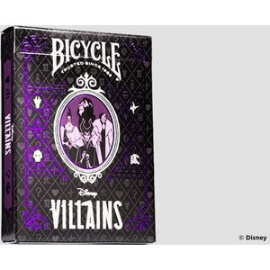 Bicycle Disney Villains (Purple) speelkaarten by US Playing Card Co.