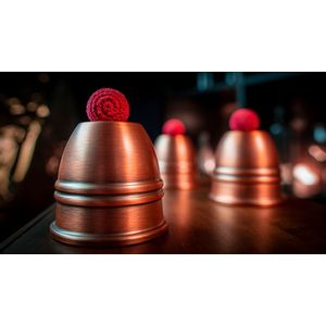 LEGEND Cups and Balls (Copper/Aged) by Murphy's Magic