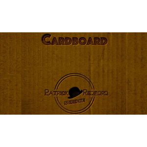 CARDBOARD The Book by Patrick G. Redford