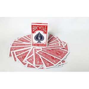 Bicycle Jumbo ESP 50 Cards Red (10 of each)